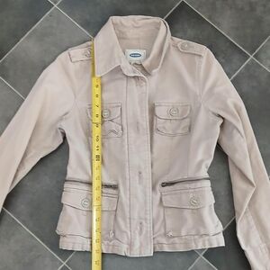Old Navy Women's Light Tan Utility Jacket